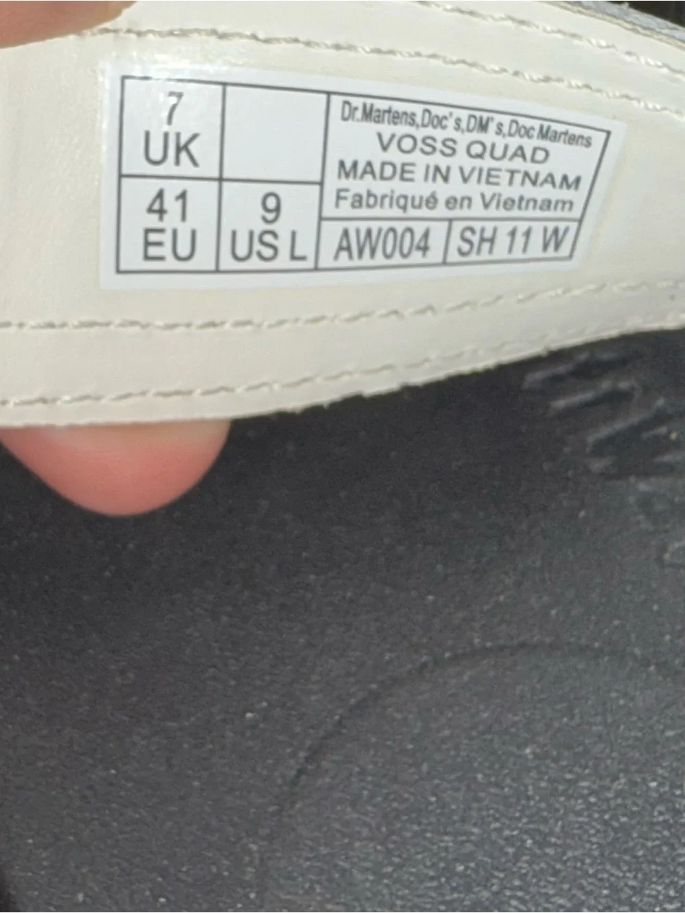 Dr. Martens White Leather Platform Sandals